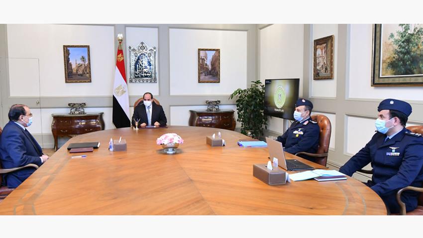 الرئيس عبد الفتاح السيسي يتابع الموقف التنفيذي لمشروع مستقبل مصر